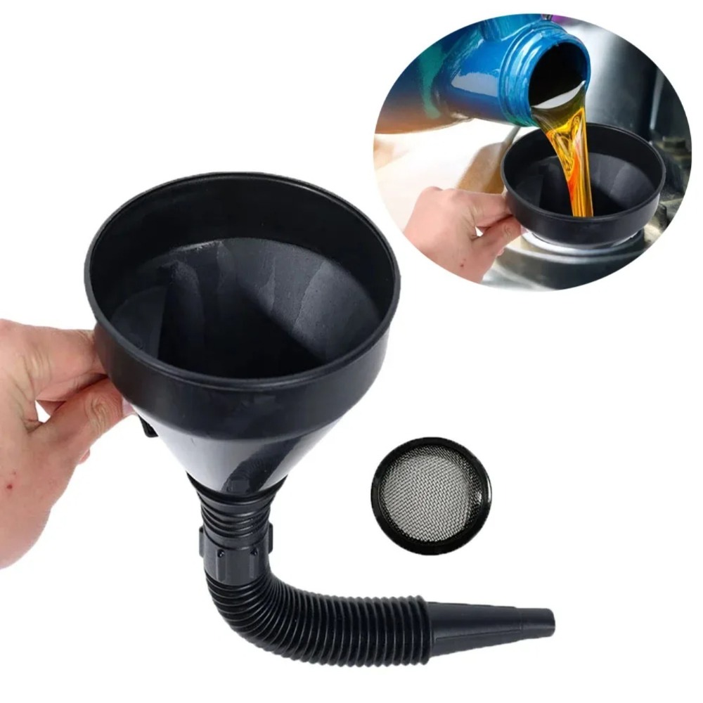 Soap Making Jug - 車の給油漏斗取り外し可能なこぼれ防止給油ホース長口漏斗オートバイ給油エンジンオイル漏斗ツール