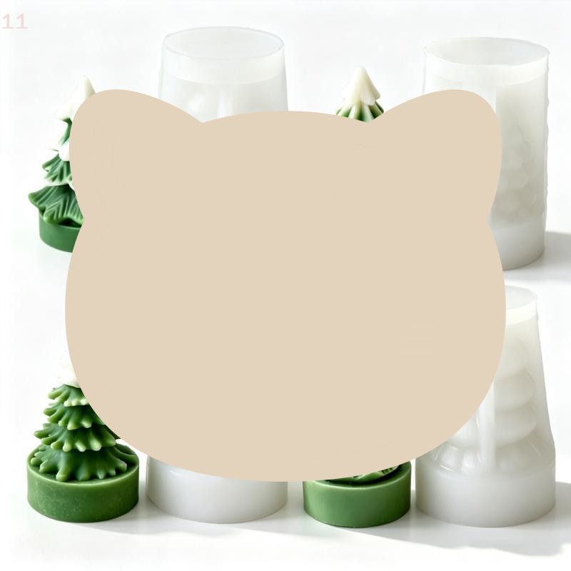 DIYミニクリスマスツリーシリコンモールド 手作りアロマキャ - Soap Making Supplies のレビューと価格