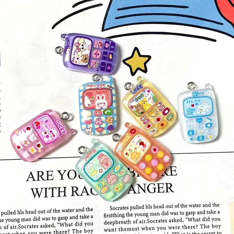 10個入り ランダムミックス かわいい漫画の電話とウサギのレ - Soap Making Handmade のレビューと価格