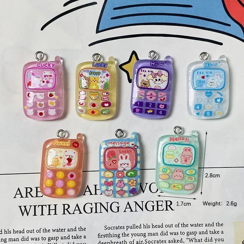 10個入り ランダムミックス かわいい漫画の電話とウサギのレ - Soap Making Handmade のレビューと価格