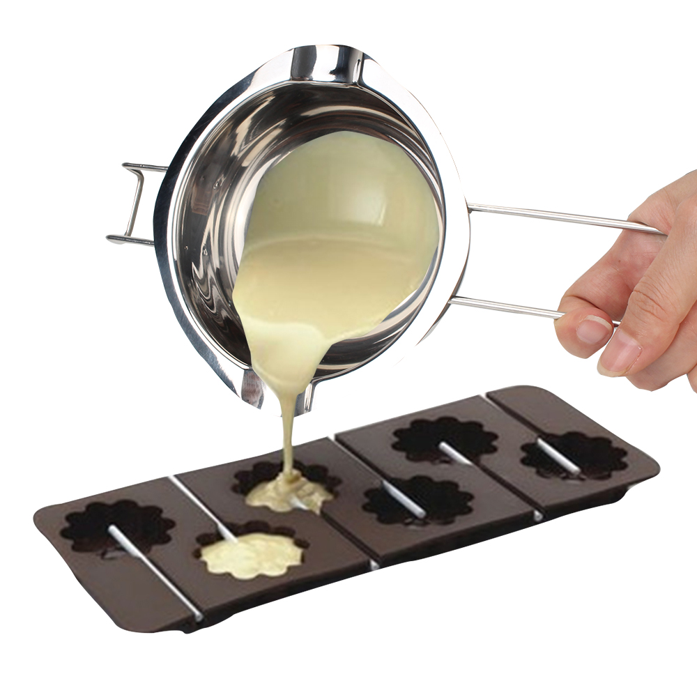 チョコレートバターるつぼパン 1PC バターブラシ付きステン - Soap Making Jug のレビューと価格