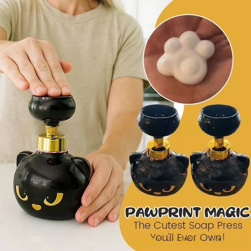 かわいい猫の足型フォームソープディスペンサー 面白い猫の足型 - Soap Making Jug のレビューと価格