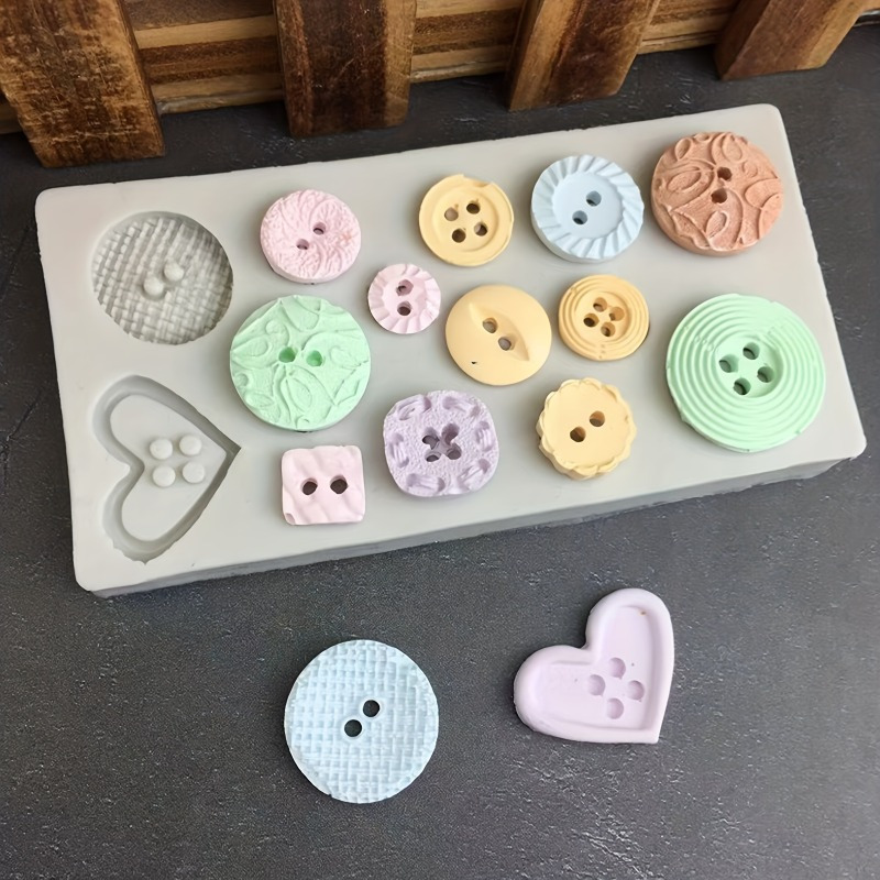 ボタン型シリコンモールド シリコンモールド 石鹸やキャンドル - Soap Making Handmade のレビューと価格