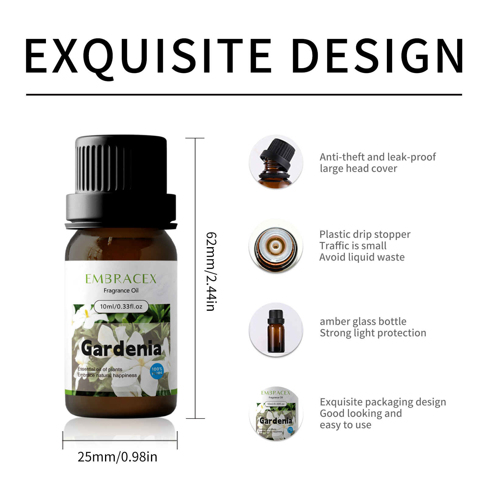 10ml ガーデニアフレグランスオイル マッサージオイル フ - Soap Making Friends のレビューと価格