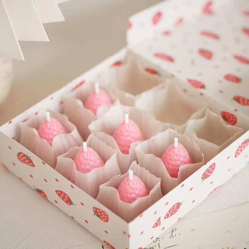 イチゴシリコンキャンドルモールド DIY アロマセラピー石鹸 - Soap Making Supplies のレビューと価格