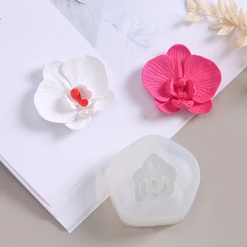 3D 蝶蘭シリコーンキャンドルモールドアロマセラピー石膏石鹸 - Soap Making Jug のレビューと価格