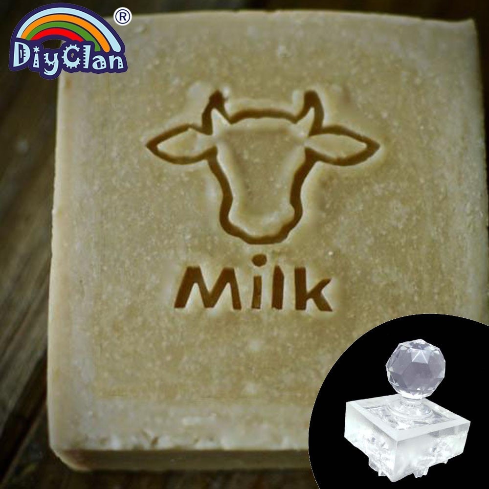 Diy ミルク天然石鹸スタンプヤギミルク手作り有機ガラス石鹸 - Soap Making Jug のレビューと価格