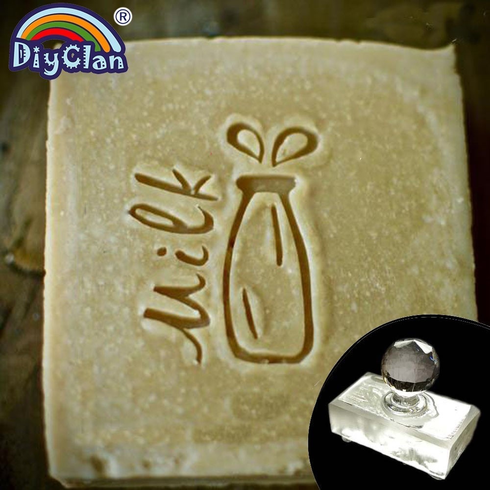 Diy ミルク天然石鹸スタンプヤギミルク手作り有機ガラス石鹸 - Soap Making Jug のレビューと価格
