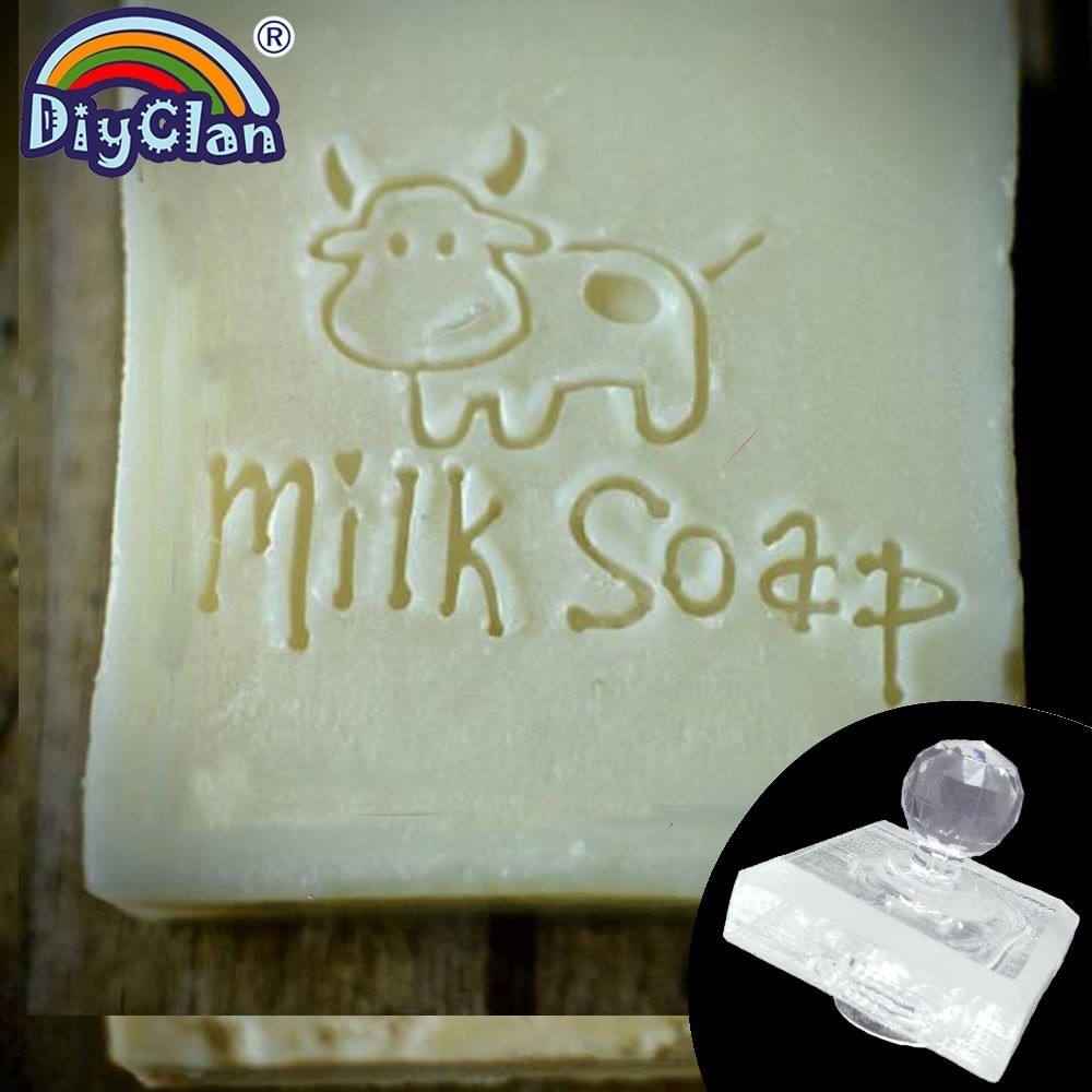 Diy ミルク天然石鹸スタンプヤギミルク手作り有機ガラス石鹸 - Soap Making Jug のレビューと価格
