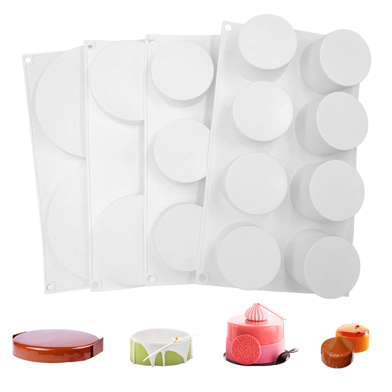 円筒形フレンチムースケーキ型シリコーンチョコレート型食品グレ - Soap Making Guide For Beginners のレビューと価格