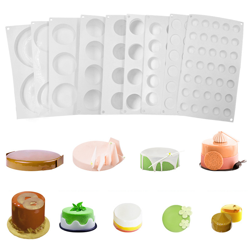 円筒形フレンチムースケーキ型シリコーンチョコレート型食品グレ - Soap Making Guide For Beginners のレビューと価格