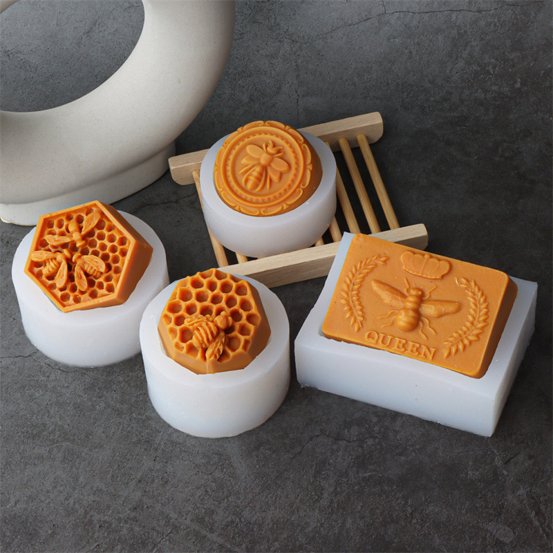 3D フライングビーハニカムキャンドルモールドシリコーン手芸 - Soap Making Guide For Beginners のレビューと価格