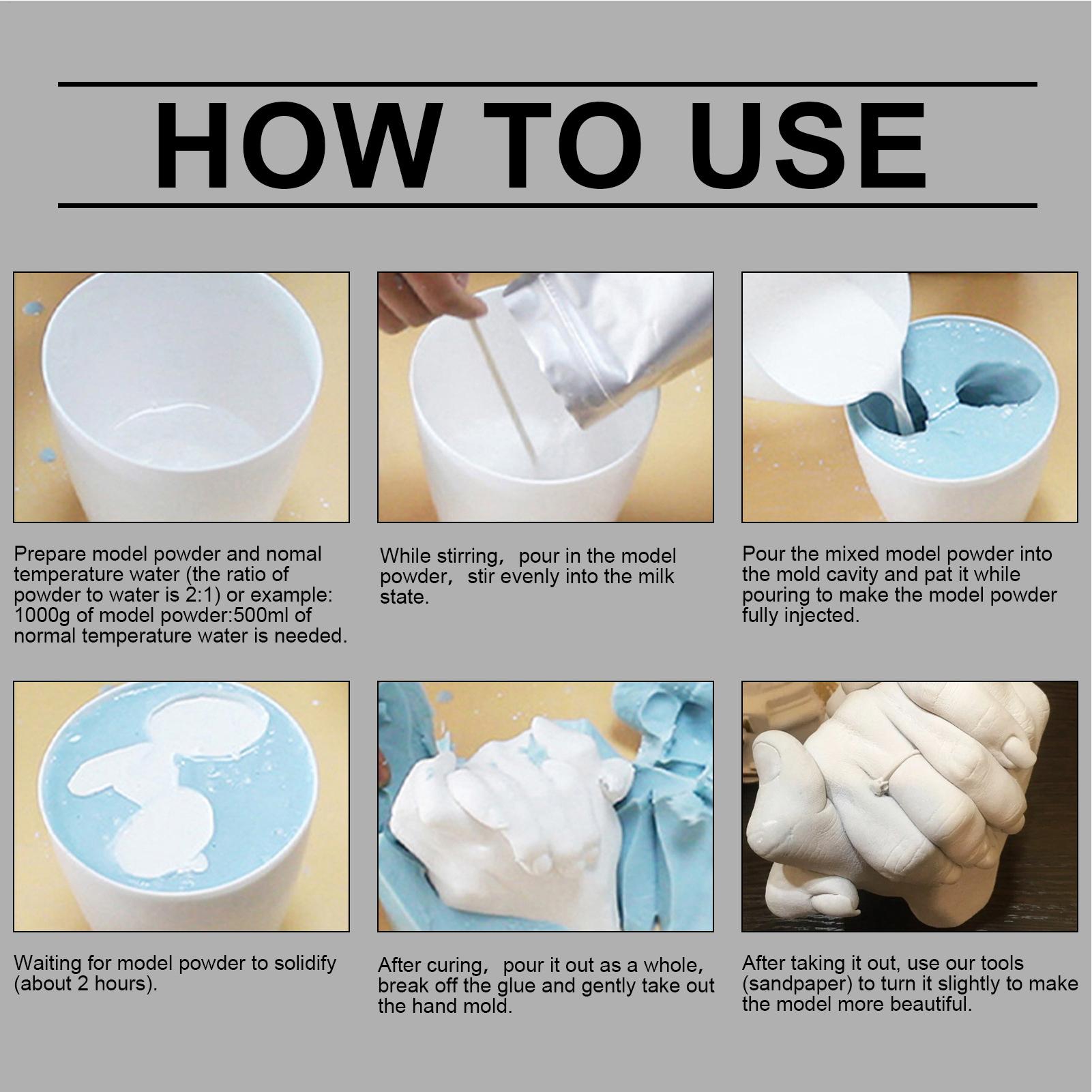 赤ちゃんの手足型取りキット、石鹸作り用品、クラフト用石膏、子 - Soap Making Supplies のレビューと価格