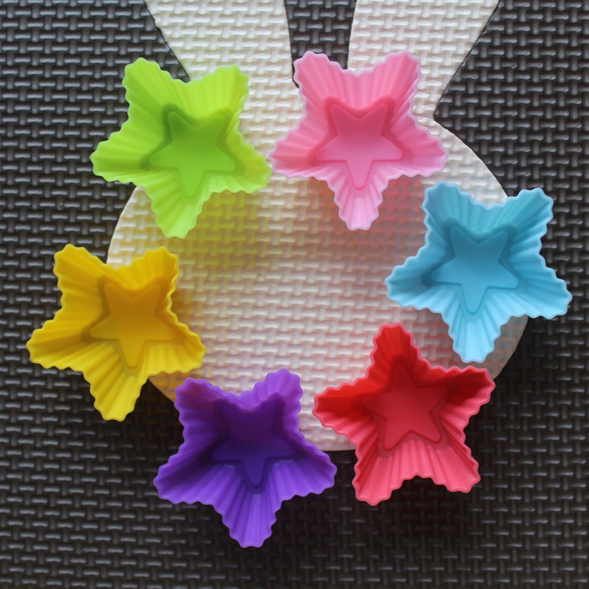 6個セット ノンスティック 花柄 シリコンモールド チョコレ - Soap Making Supplies のレビューと価格