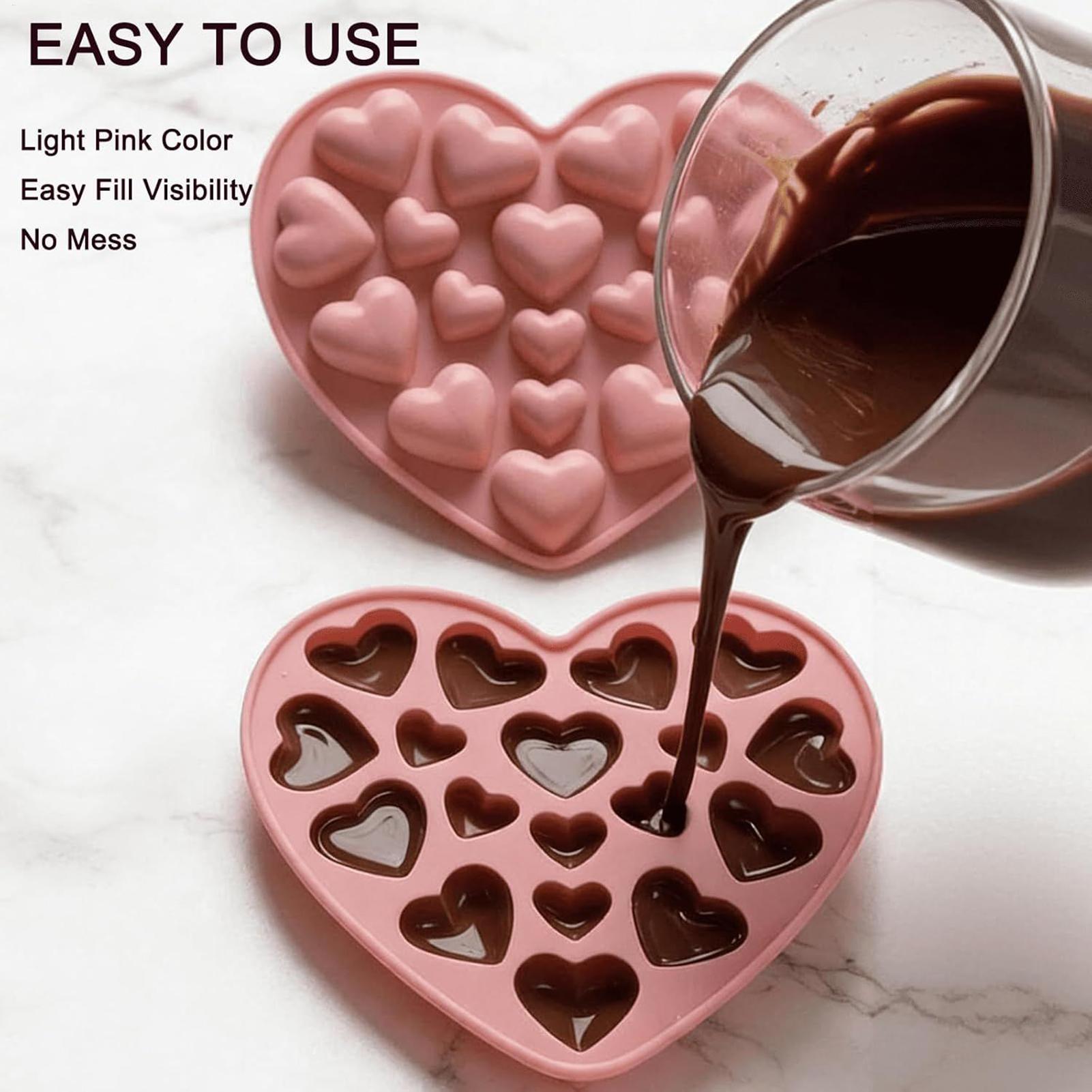 ラブシリコンチョコレート型 シリコンハートキャンディゼリーベ - Soap Making Jelly のレビューと価格